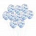 10pcs 12" Foil Latex Confetti Balloon Set Wedding Birthday Hen Party Baby Shower